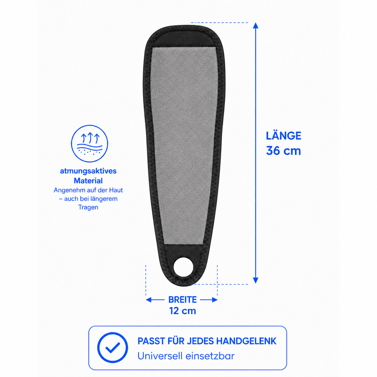 Heatflow Bandage – Handgelenkbandage mit Wärme & Vibration